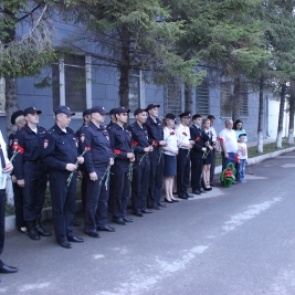 Ачинские полицейские и общественники присоединились к общероссийской социальной акции «Завтра была война»