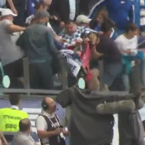 Болельщики «Спартака» и «Динамо» подрались на трибунах во время матча