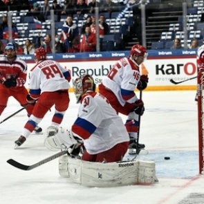 Сборная России по хоккею обыграла чехов