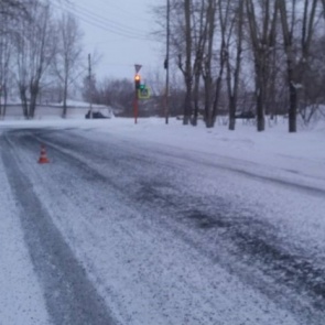 Сегодня в Ачинске сбили ребёнка по дороге в школу
