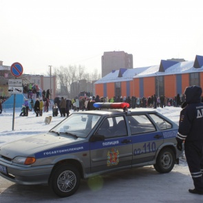 Сотрудники полиции обеспечили охрану общественного порядка во время празднования Масленицы