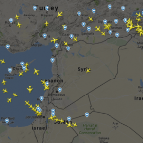 Небо над Сирией опустело