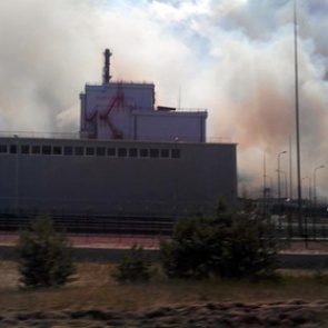 На месте пожара в Чернобыле нашли факелы