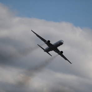 У летевшего в Сочи пассажирского самолета загорелся двигатель