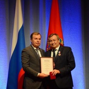 Глава Ачинска Илай Ахметов удостоен федеральной награды