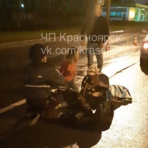 Двое детей оказались под колесами автомобиля в Красноярске