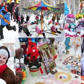 Зимний ачинский Арбат ждет жителей города на новые развлекательные программы