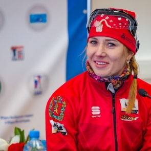 Красноярская биатлонистка в составе сборной России впервые за 7 лет выиграла эстафету Кубка мира