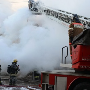 В Москве загорелся клуб «Ночных волков»