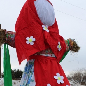 Проводы русской зимы прошли в выходные в Ачинском районе