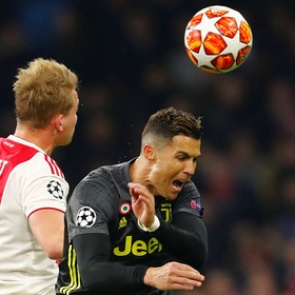 «Аякс» обменялся голами с «Ювентусом» в четвертьфинале Лиги чемпионов