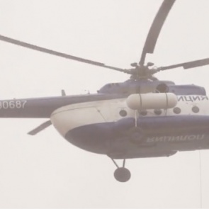 На юге Красноярского края с вертолета поймали придуманных особо опасных преступников