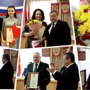 Глава города вручил благодарственные письма и грамоты отличившимся ачинцам