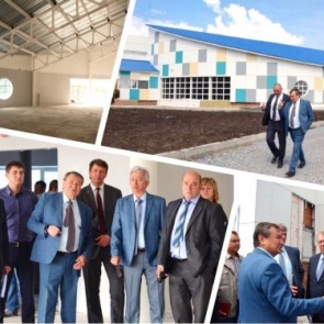 Главный контроль: мэр Ачинска Илай Ахметов проинспектировал строительство нового спортивного объекта - Зал борьбы