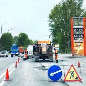 В Ачинске продолжается капитальный ремонт улиц Дзержинского, Крестина, Давыдова и Культуры