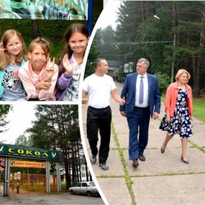 Члены фракции «Единая Россия» проверили условия детского отдыха в оздоровительном лагере «Сокол»