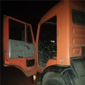 В Канске девушка угнала КамАЗ с бетономешалкой. Она была пьяна