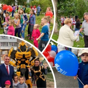 Шоу конфетти, аниматоры и слова благодарности: в Ачинске состоялись праздники дворов для жителей ул. Строителей и 24 квартала