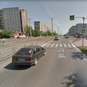 В Красноярске впервые камеру видеофиксации нарушений установили на «зебре»