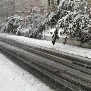 В Норильске началась метель