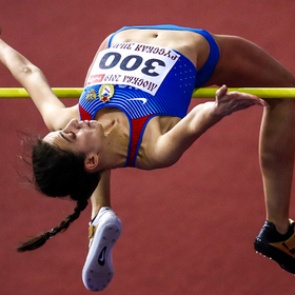 Ласицкене стала первой в истории трехкратной чемпионкой мира в прыжках в высоту