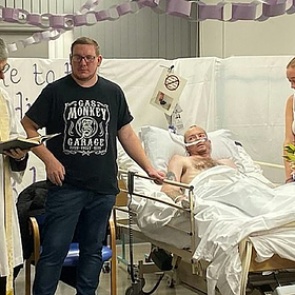 Умирающий женился за считанные часы до смерти