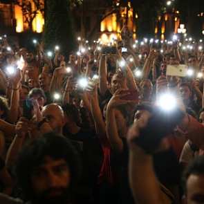 Протестующие в Грузии анонсировали начало митингов в регионах страны