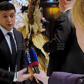 Опубликовано «полноценное интервью» Зеленского российскому телеканалу