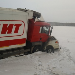 Водитель легковушки погиб в жуткой аварии с фирменной фурой