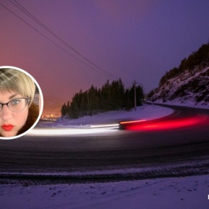 Яркая блондинка в Рождество выехала на паркетнике из Бородино и пропала