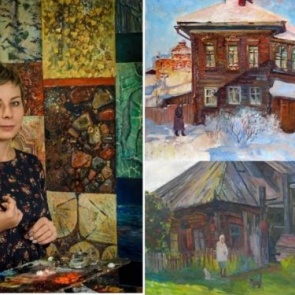 Живописные пейзажи и уникальная архитектура: в Ачинске откроется выставка красноярской художницы Евгении Аблязовой
