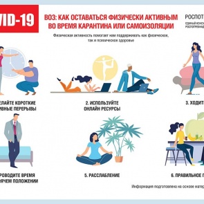 ВОЗ рассказала, сколько ходить и есть во время карантина