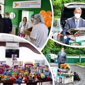 В День защиты детей депутаты Ачинского городского Совета подготовили для юных горожан сюрпризы