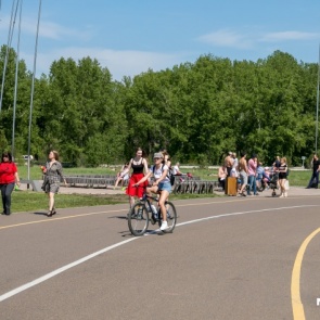 У прокатчиков на Татышеве полиция изъяла велосипеды