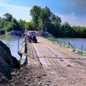 Движение по понтонному мосту на автодороге «Ачинск - Причулымский» возобновлено