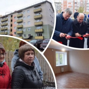 Пётр Хохлов: «Дом на Индустриальной – это первый шаг нового этапа переселения ачинцев из аварийного жилья»