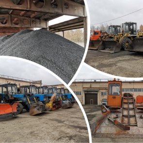 Спецтехника «Ачинского транспорта» готова к уборке дорожной сети города в зимний период