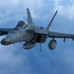 Американский истребитель разбился в пустыне