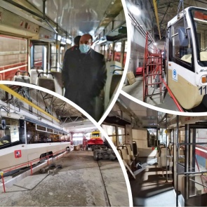 Первые трамваи из Москвы доставлены в Ачинск