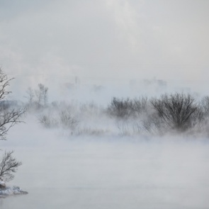 В Красноярск пришло потепление. Днем будет всего -25