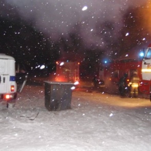 Из-за морозов в крае резко выросло число пожаров