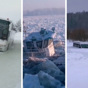 «Теперь будет как на севере»: в Мотыгино перестраивают логистику из-за незамерзающей Ангары