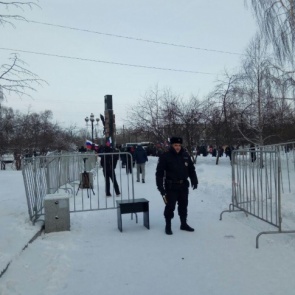 Красноярская полиция предупредила об ответственности за участие в несанкционированной акции 23 января