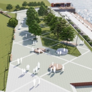 За ТЦ «Красноярье» появится парковое кольцо. Опубликованы эскизы