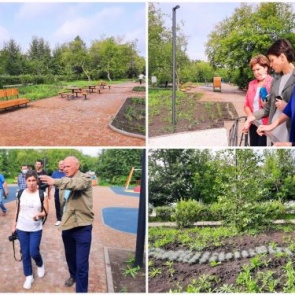 Комиссия по приёмке сквера на ул. Зверева не приняла часть работ