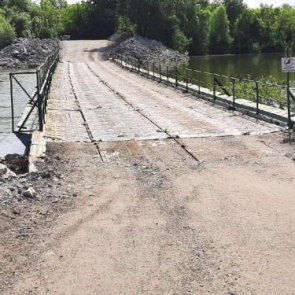 Движение по понтонной переправе через реку Чулым прекращается 18 октября