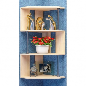 Как сделать угловую полку для комнаты