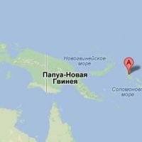У берегов Папуа — Новой Гвинеи произошло сильное землетрясение