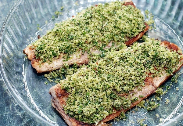 Скумбрия с сыром, запеченная в духовке