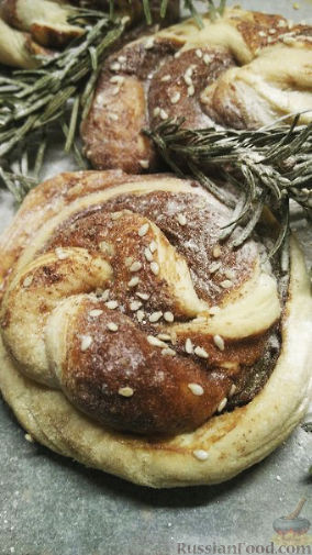 Слойки "Завитушки"